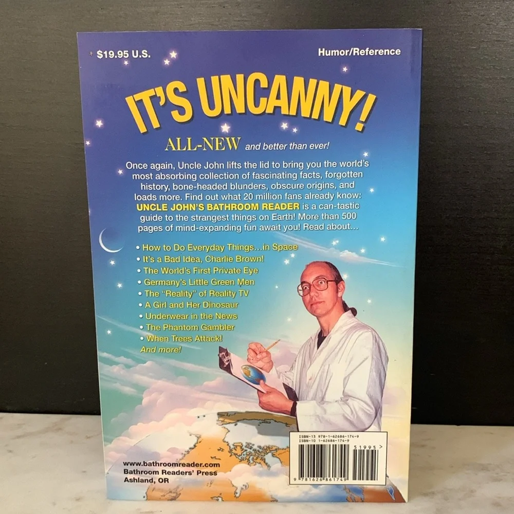 27th Edition Uncle John’s Canoramic Paperback Bathroom Reader